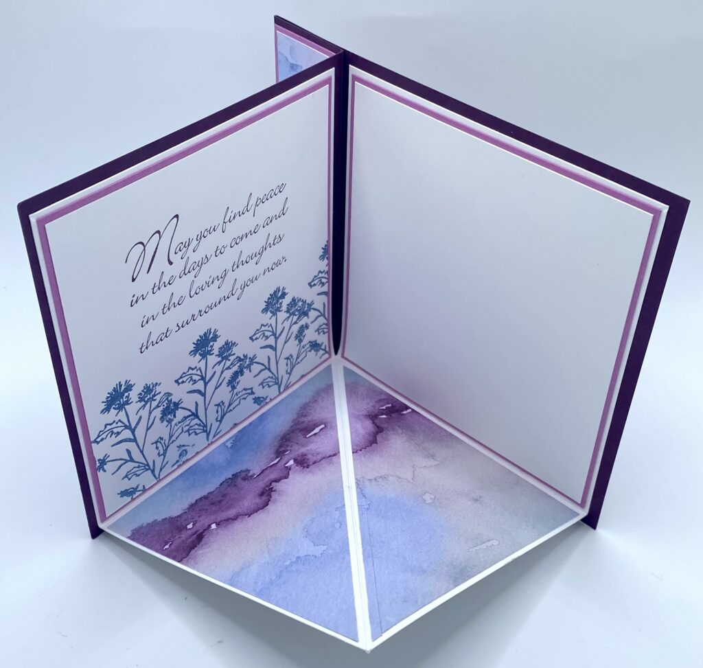 How to Create a Corner Pop Up Card Filled with Fun - The Wandering Stamper