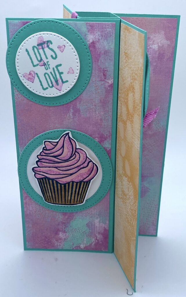 How to Create a Pinwheel Tower Card Labeled with Love - The Wandering ...