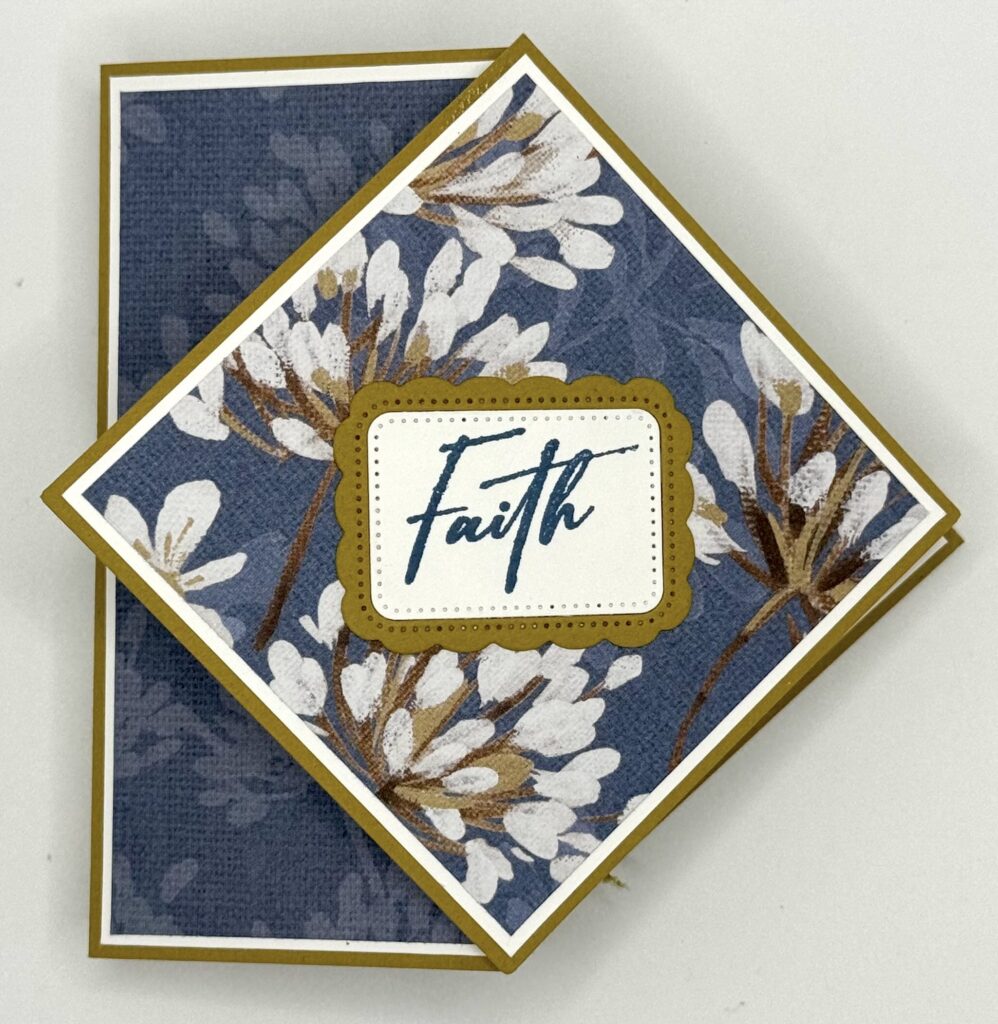 How to Make this Wildly Flowering Triple Floating Diamond Fun Fold ...