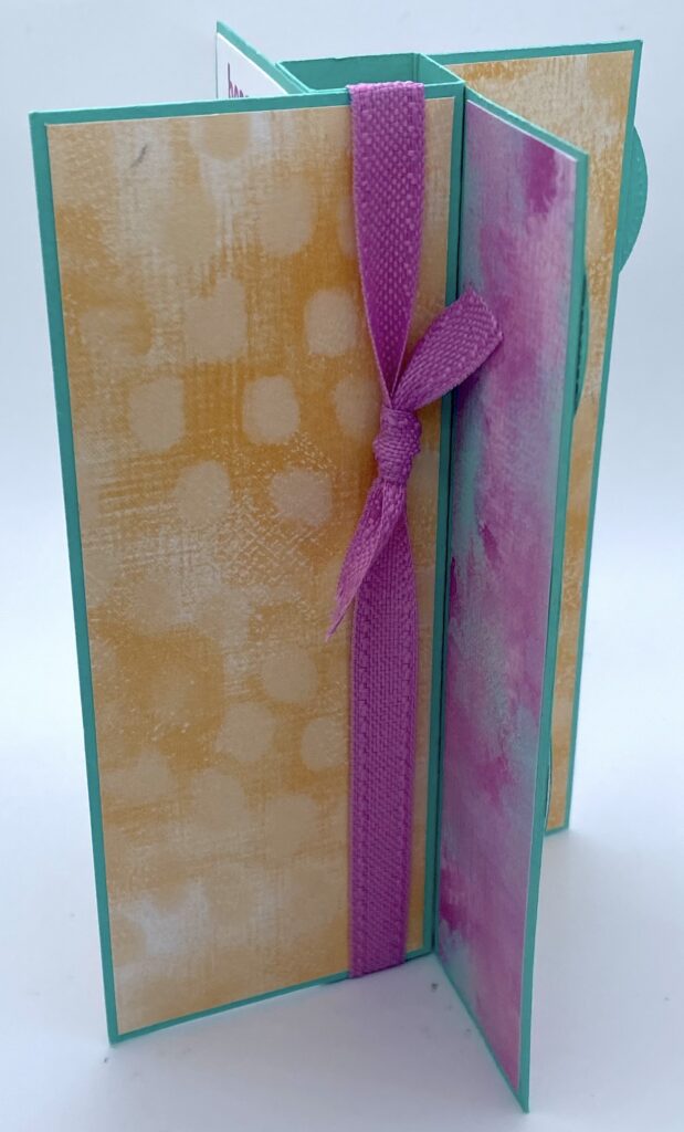 How to Create a Pinwheel Tower Card Labeled with Love - The Wandering ...