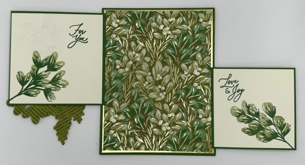 How to Make a Triple Front Flap Fun Fold Card - The Wandering Stamper