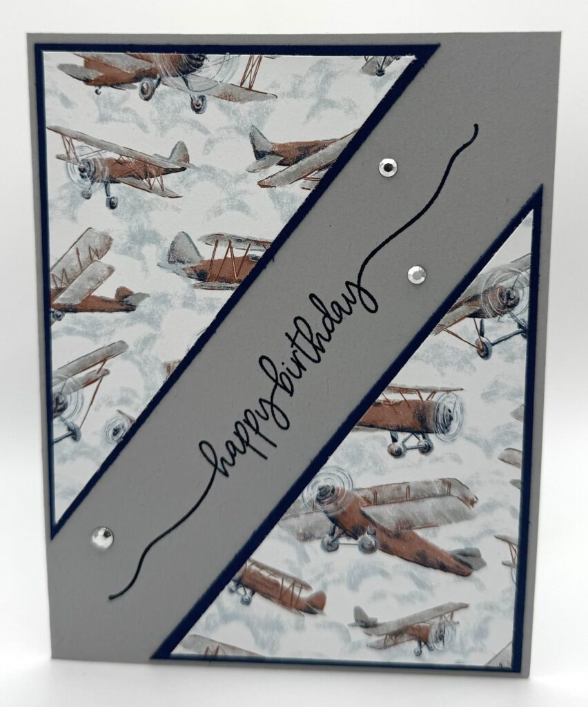 How to Make Sweetly Scripted Split Triangle Layout Cards - The ...