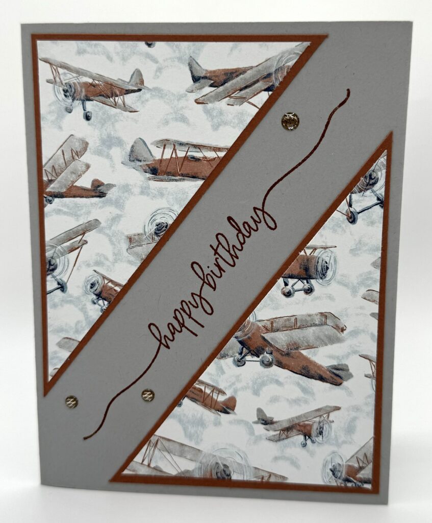 How to Make Sweetly Scripted Split Triangle Layout Cards - The ...