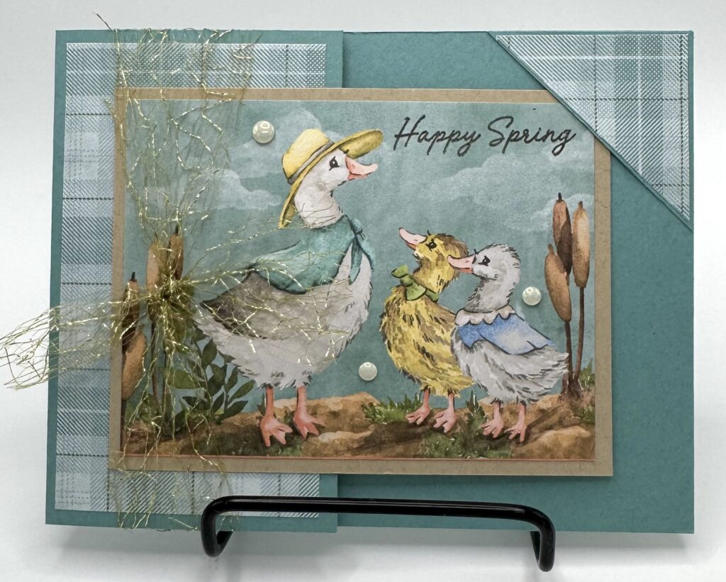 How to Make a Corner Tuck Card That's So Quick! - The Wandering Stamper