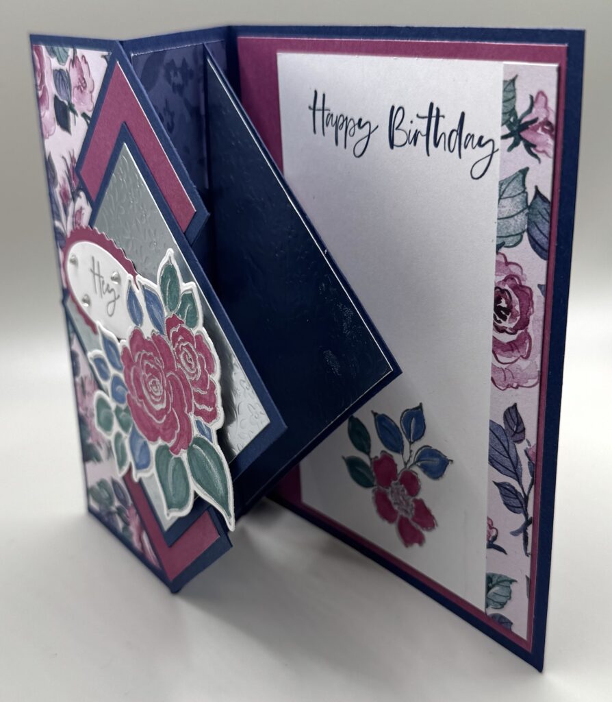 How to Make a Pull Out and Pop Up Card - The Wandering Stamper