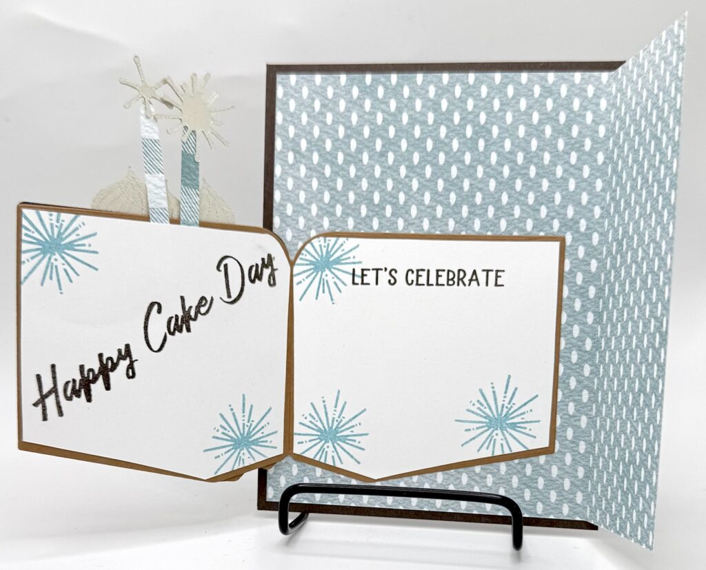 How to Make a Joy Fold Card - The Wandering Stamper